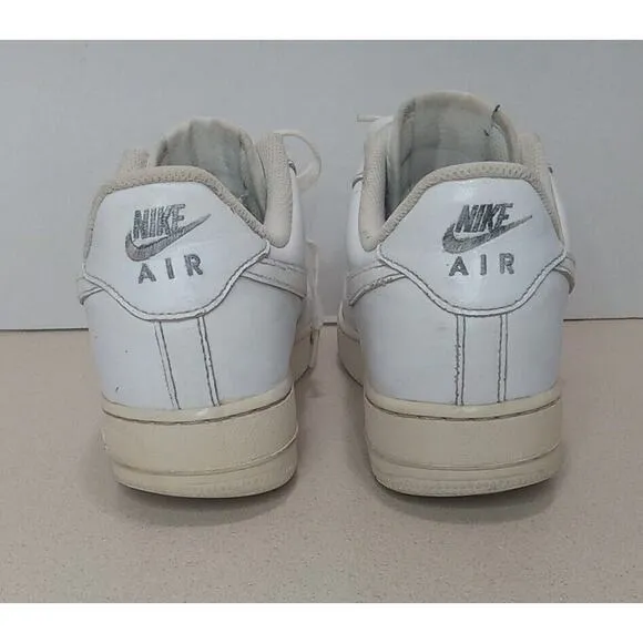 Nike Air Force One Mens Size 8.5 Sneakers Triple White 315122-111 Lace Up