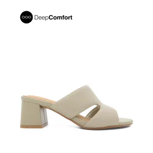 Noelle Women's Sandals - Taupe Leather