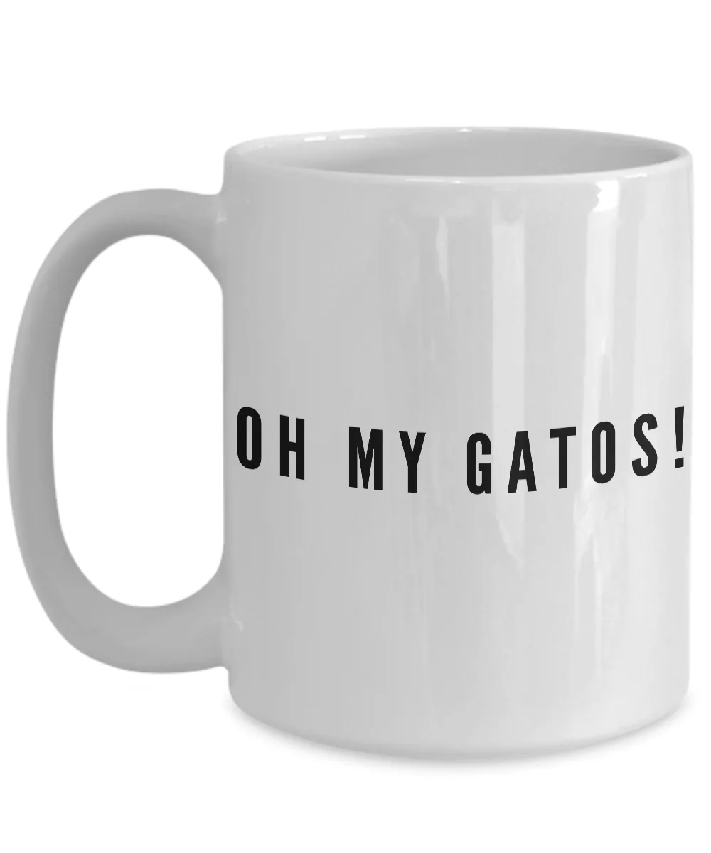 Oh My Gatos! Mug Hilarious Ceramic Coffee Cup
