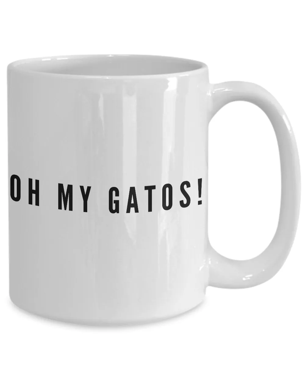 Oh My Gatos! Mug Hilarious Ceramic Coffee Cup