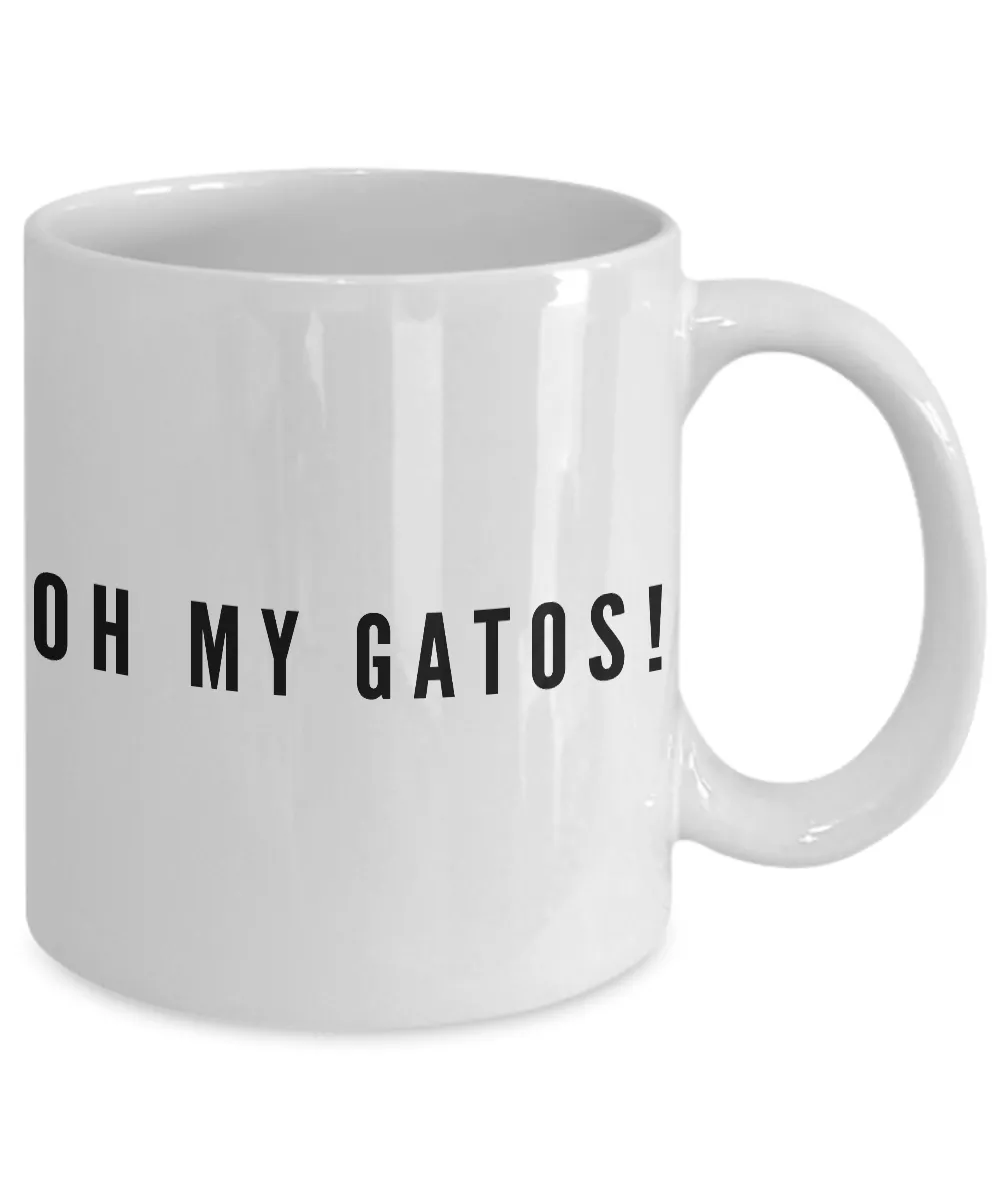 Oh My Gatos! Mug Hilarious Ceramic Coffee Cup