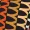 Orange Aztec Printed Frill Dress