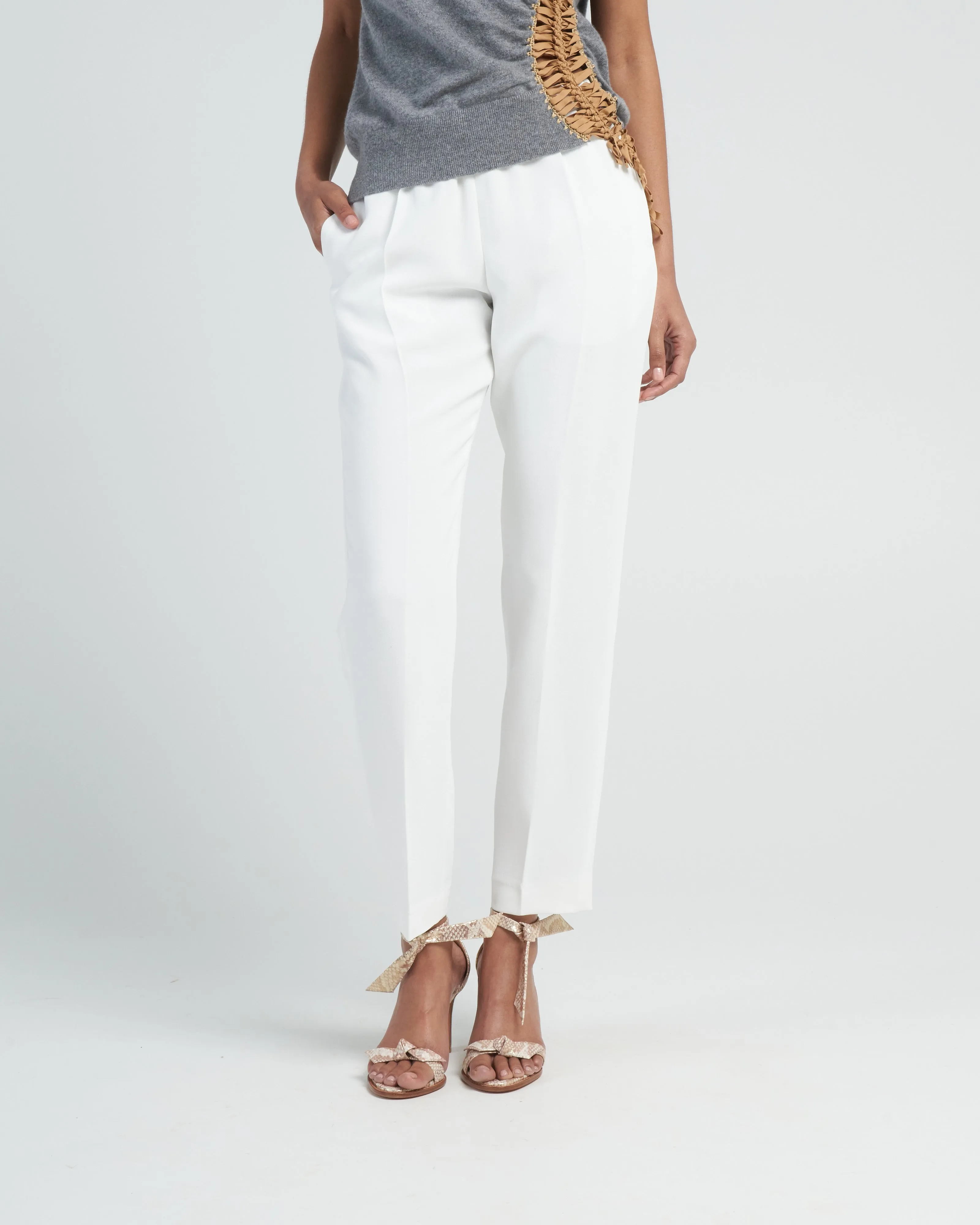 palmira pants - white
