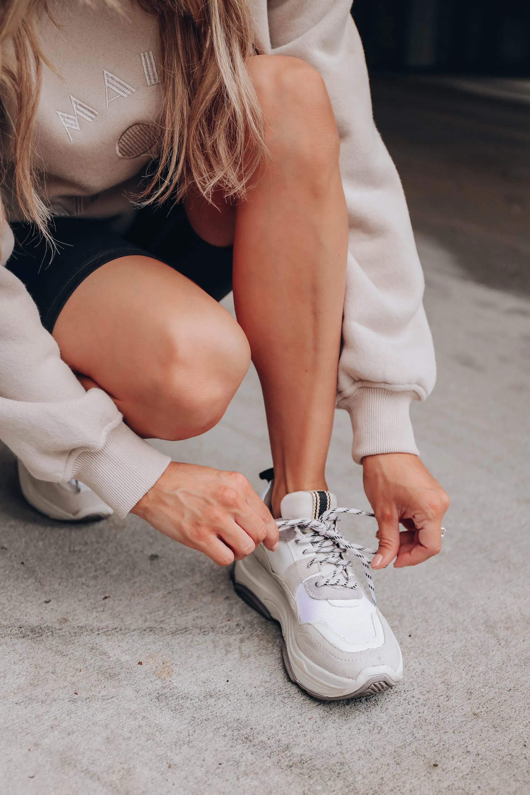 Perla Sneaker by ShuShop - White- FINAL SALE - 6.5