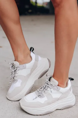 Perla Sneaker by ShuShop - White- FINAL SALE - 6.5