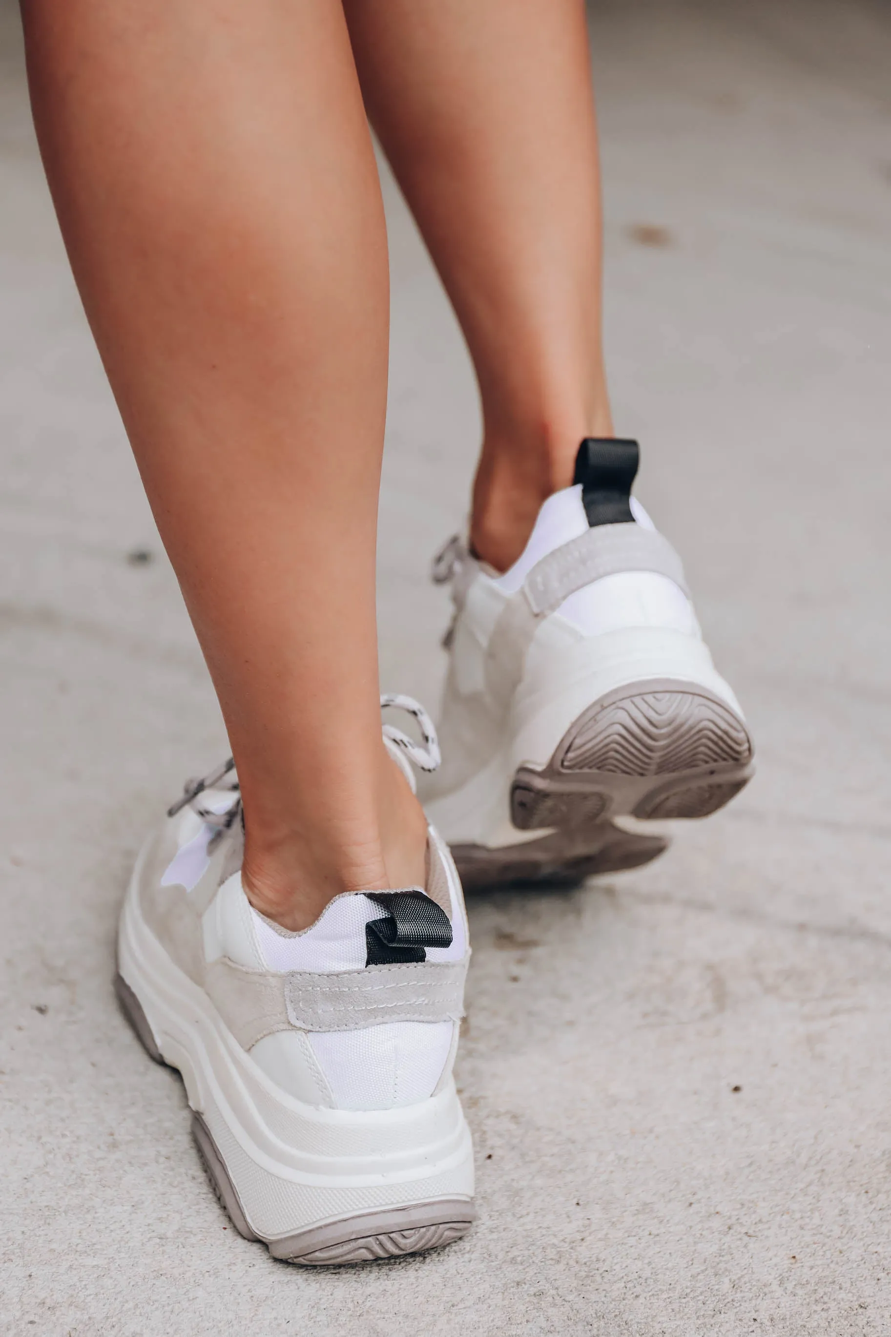 Perla Sneaker by ShuShop - White- FINAL SALE - 6.5
