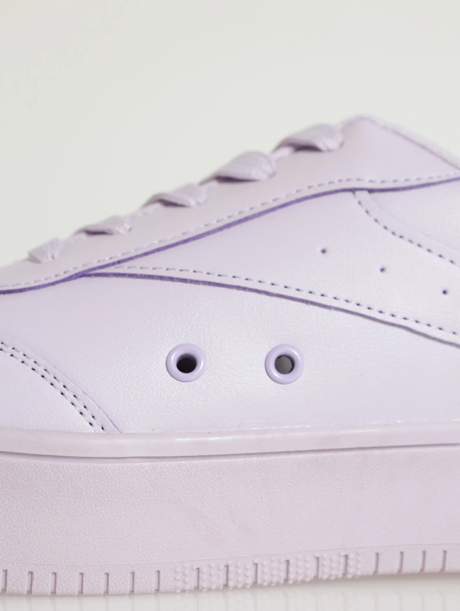 Pin Punch Vamp Sleek Street Sneaker - Purple