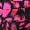 Pink And Black 2 In 1 Ruched Mini Dress