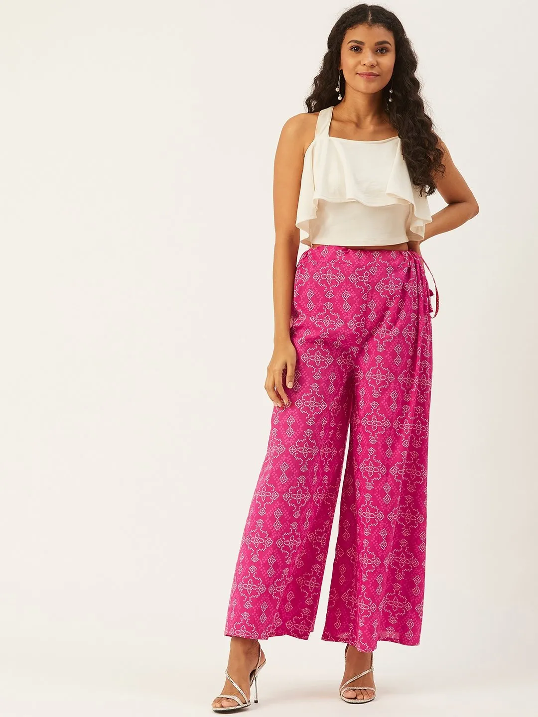 Pink Badhini Palazzos