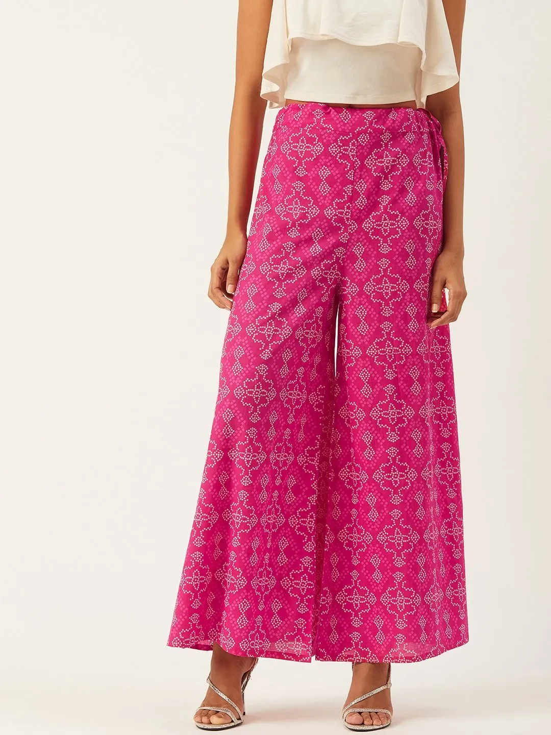 Pink Badhini Palazzos