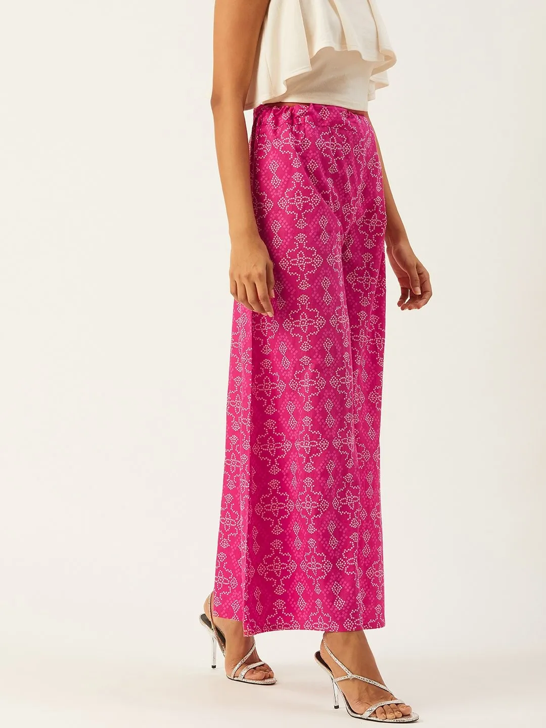 Pink Badhini Palazzos