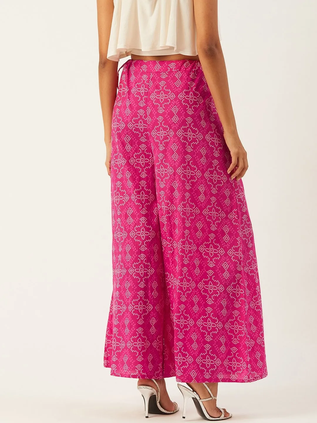 Pink Badhini Palazzos