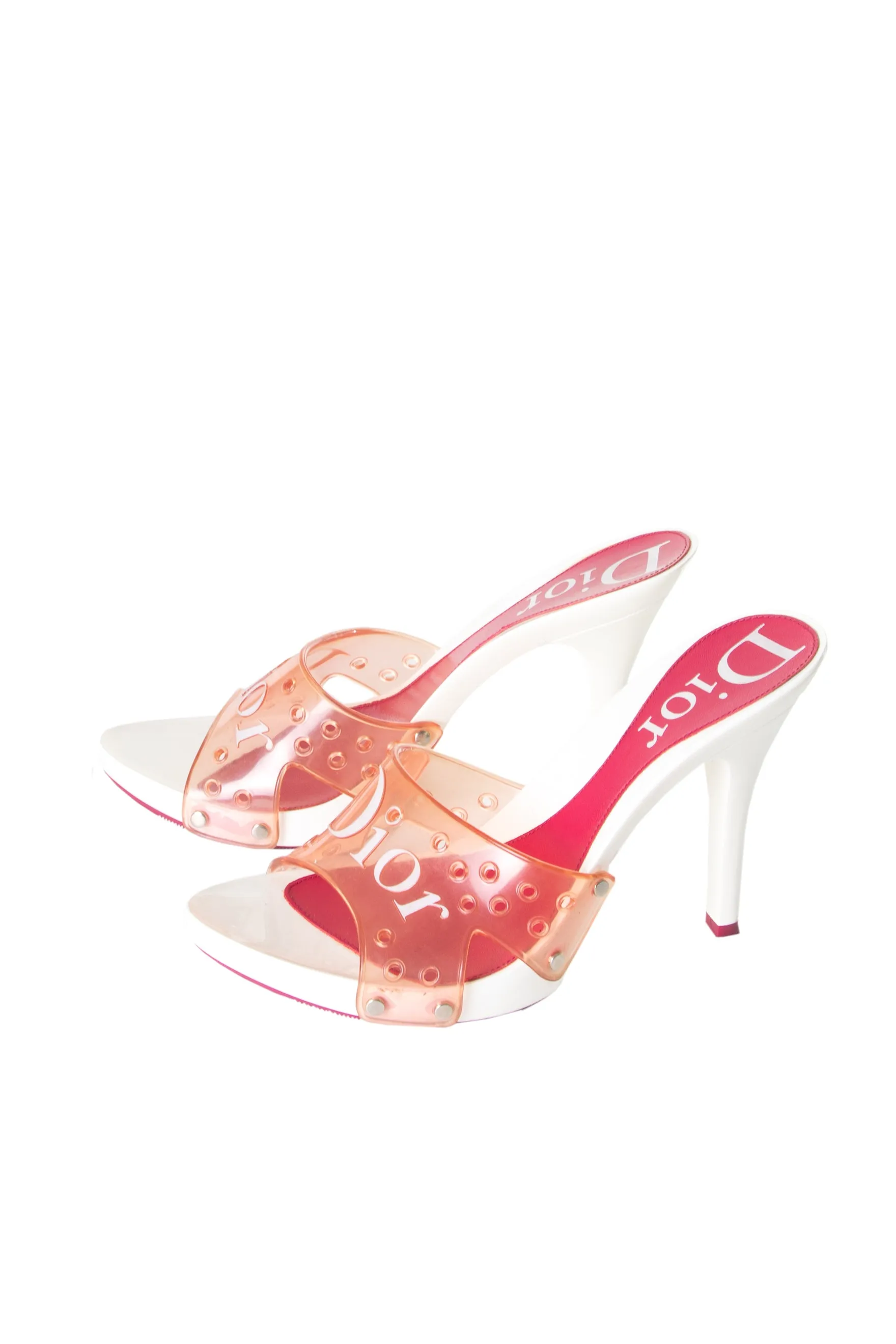 Pink Jelly Heels