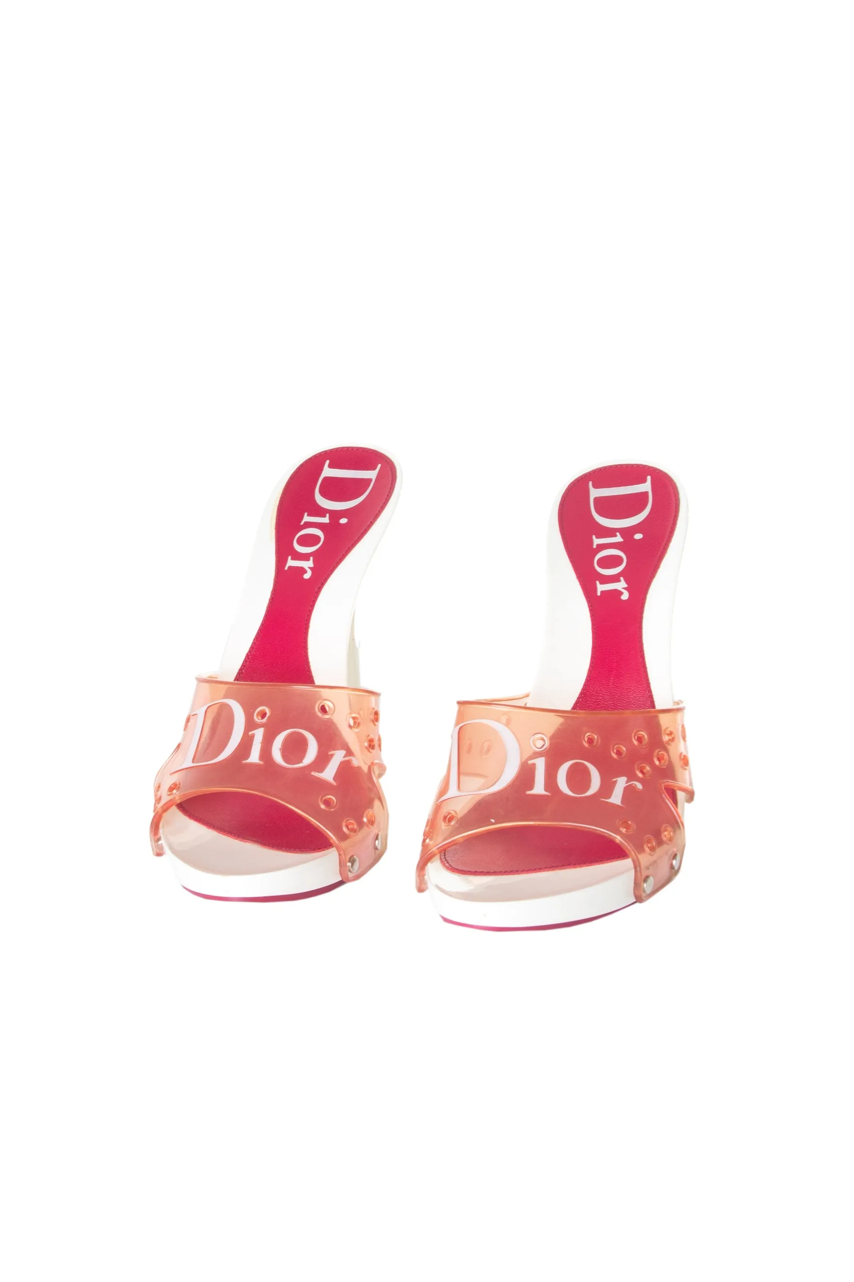 Pink Jelly Heels