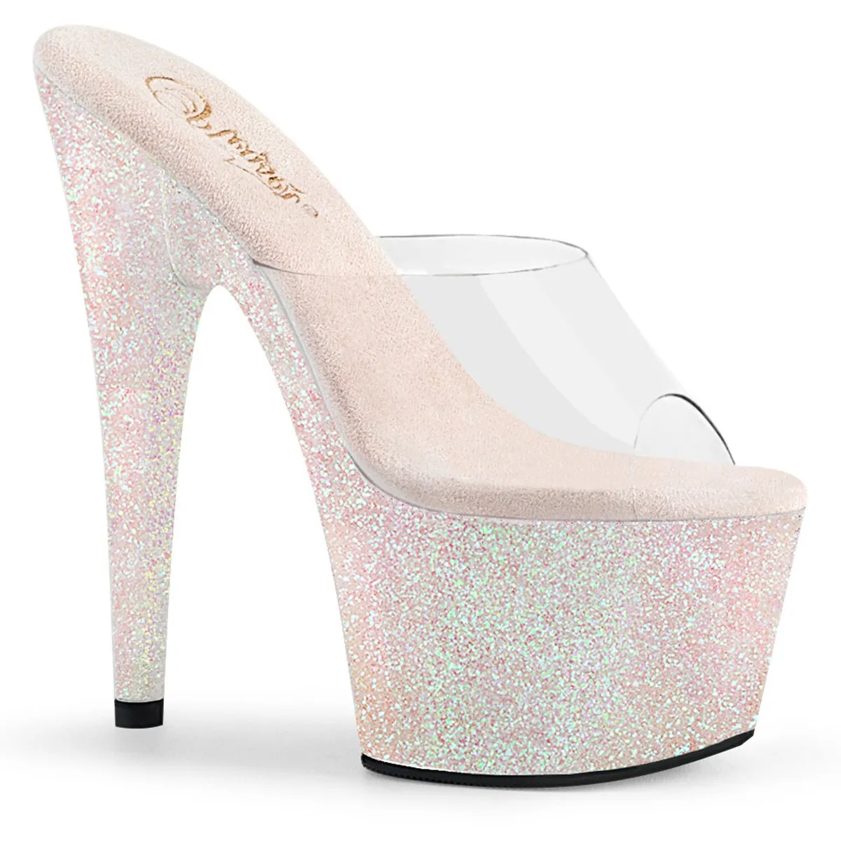 Pleaser Adore 701HMG White