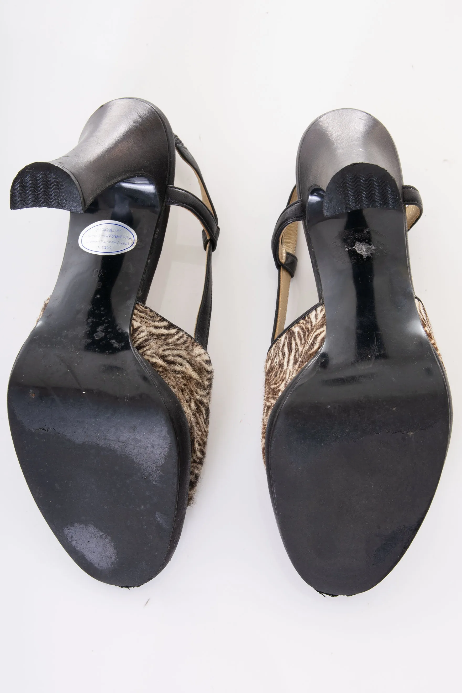 Pony Hair Heels 36