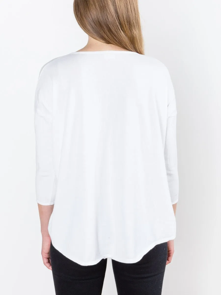 pullover - white