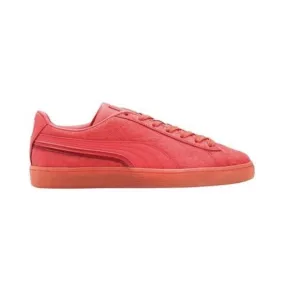 Puma Suede Triplex Mono Mens Sz 10.5 Casual Retro Shoe Red Trainer Sneaker NEW
