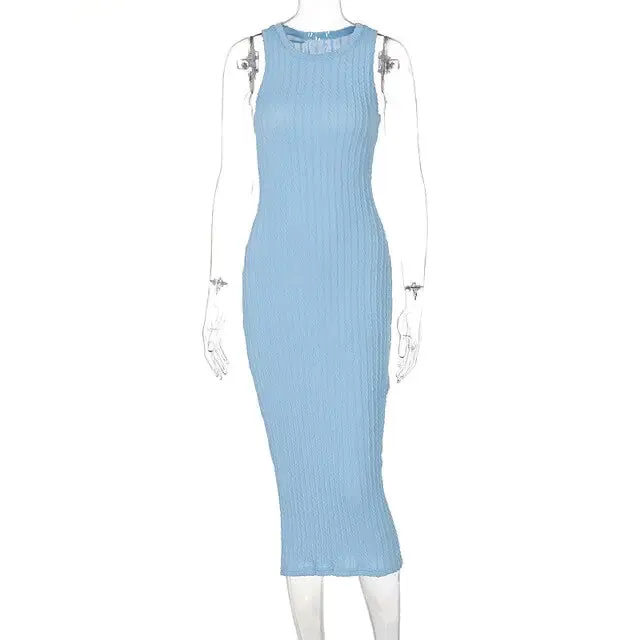 "☀️ Chic & Cozy – Lightweight Summer Knit Dresses for Effortless Style"