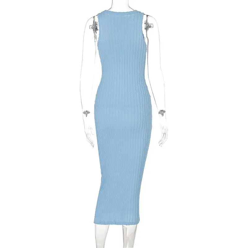 "☀️ Chic & Cozy – Lightweight Summer Knit Dresses for Effortless Style"