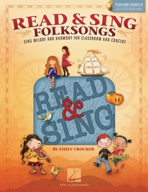 READ & SING FOLKSONGS BK/CD