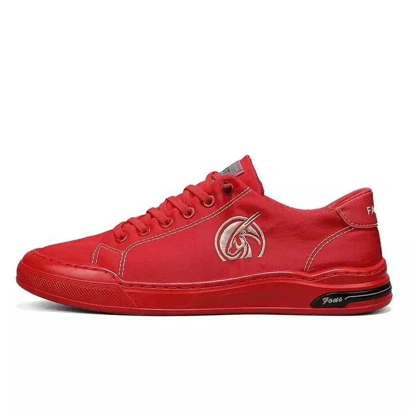 Red sneakers for men