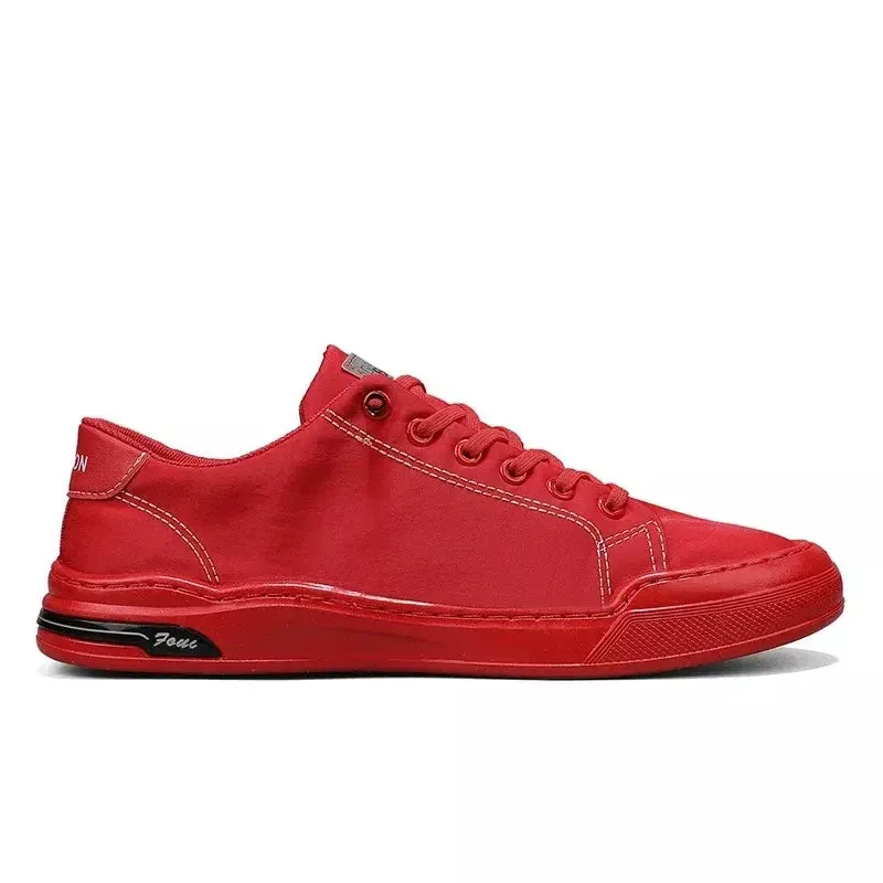 Red sneakers for men