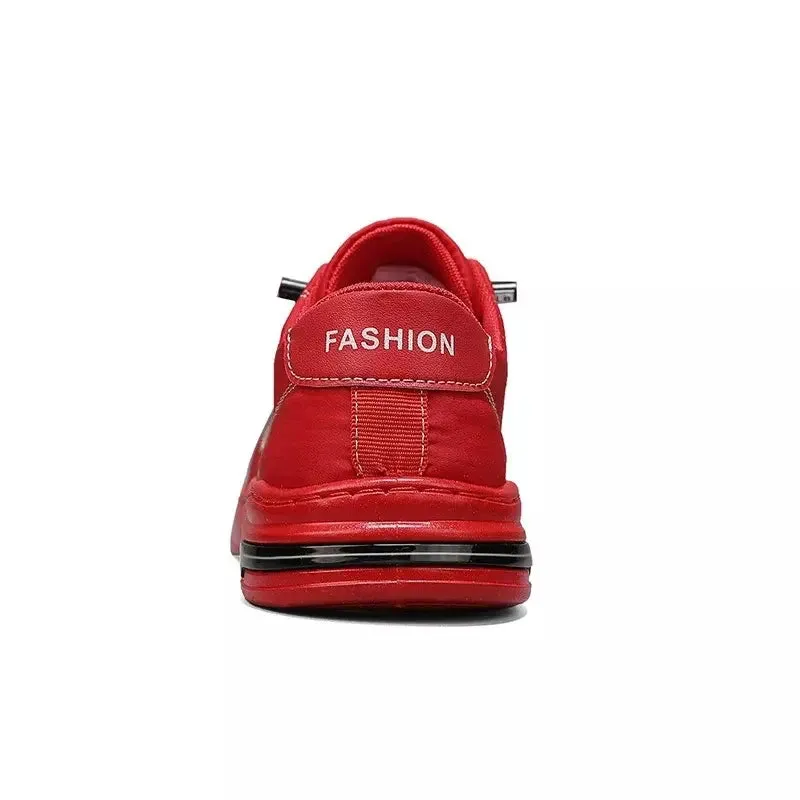 Red sneakers for men