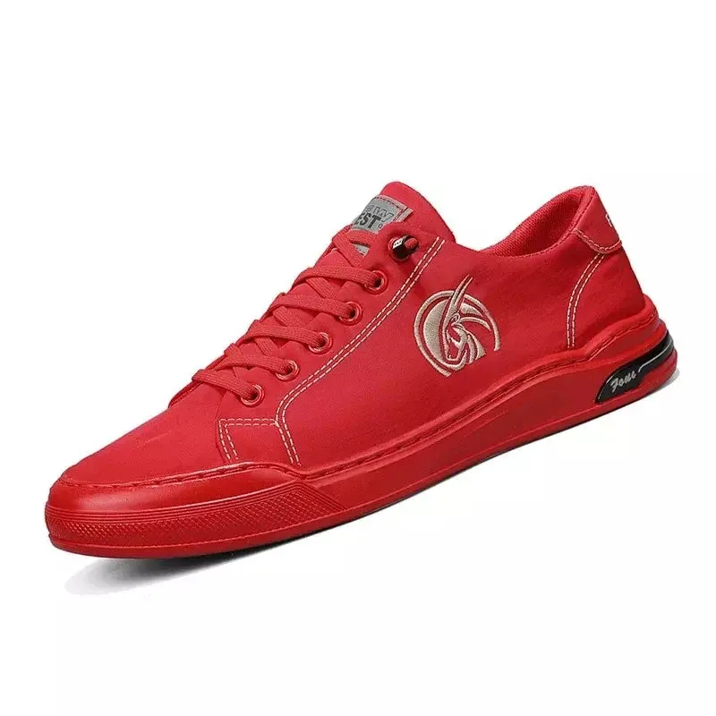 Red sneakers for men