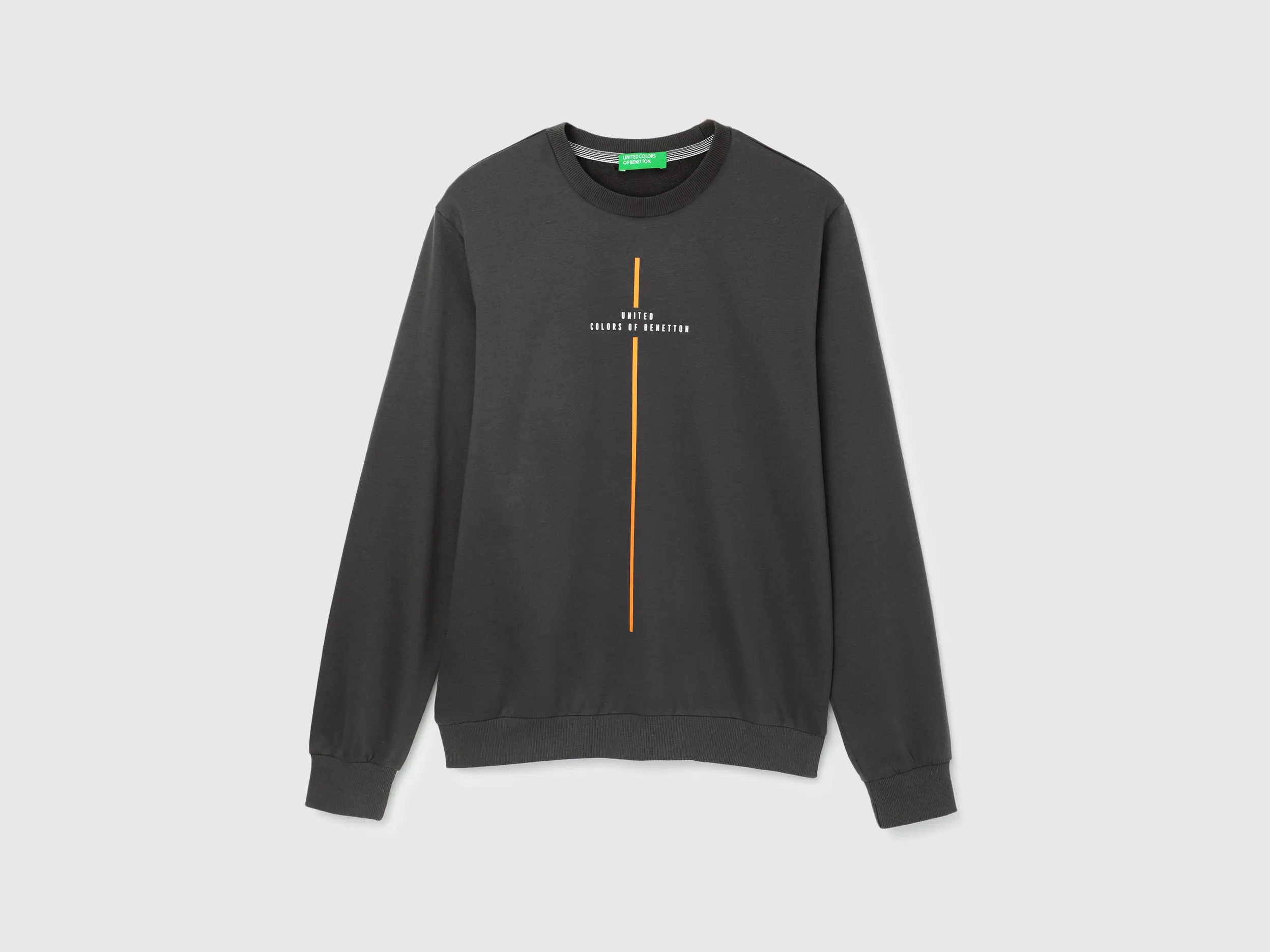 Regular Fit Round Neck Solid Sweatshirt