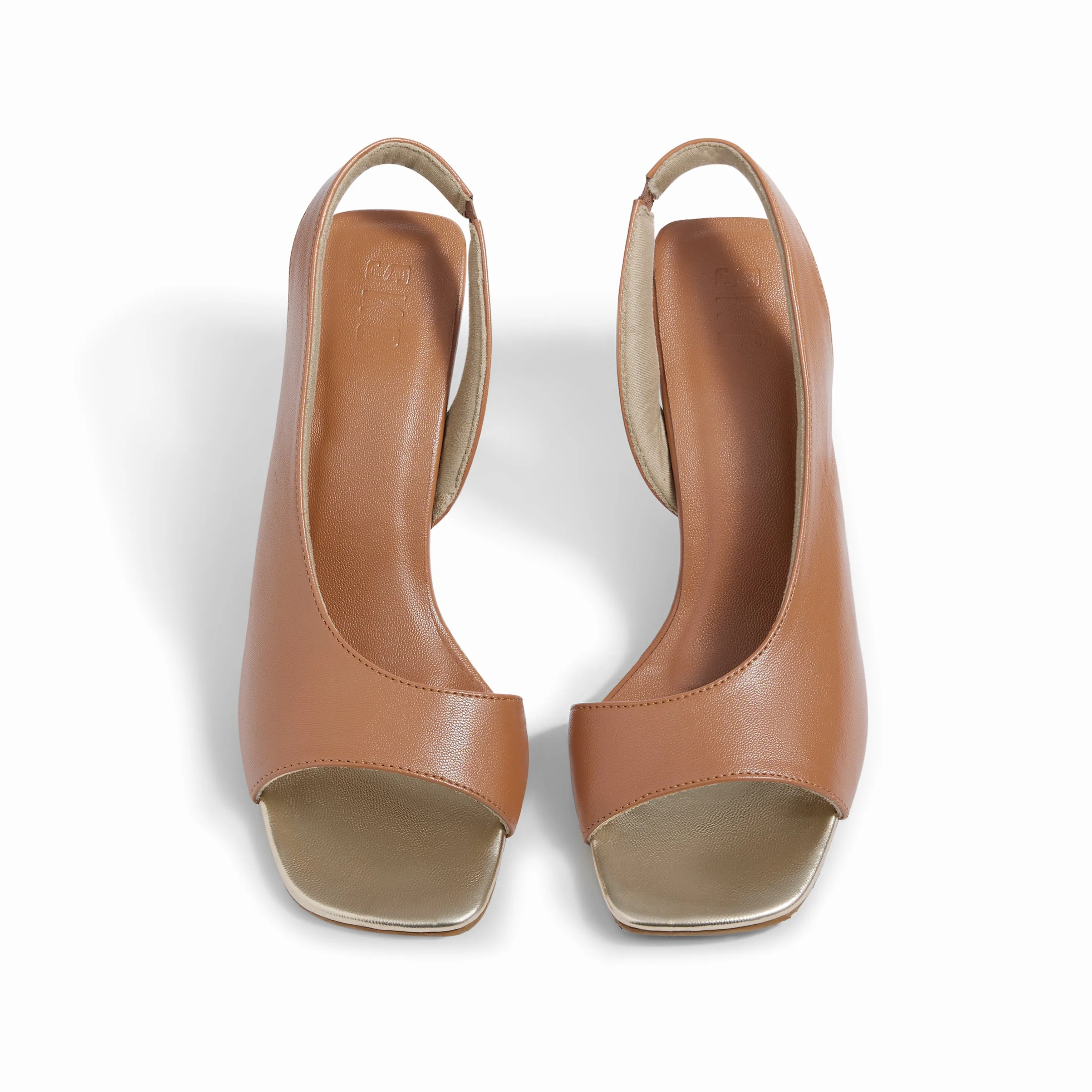 Rimini Tan Heels For Women