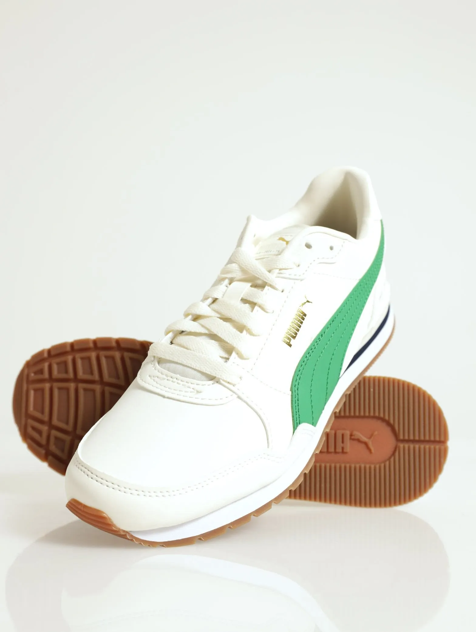 Runner 75Yr Sneaker - White/Green