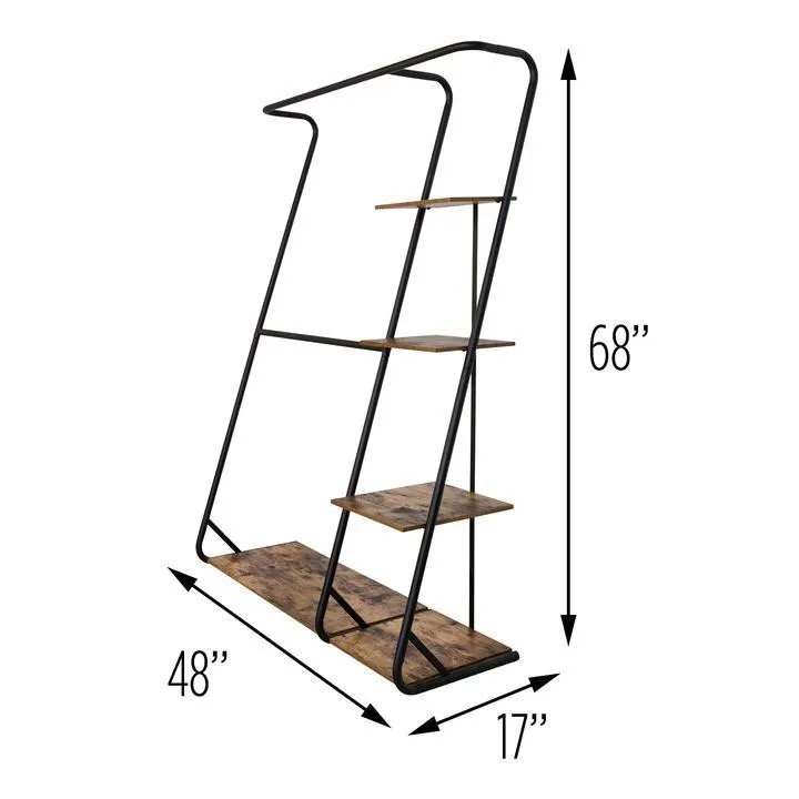 RUSTIC Z-FRAME WARDROBE