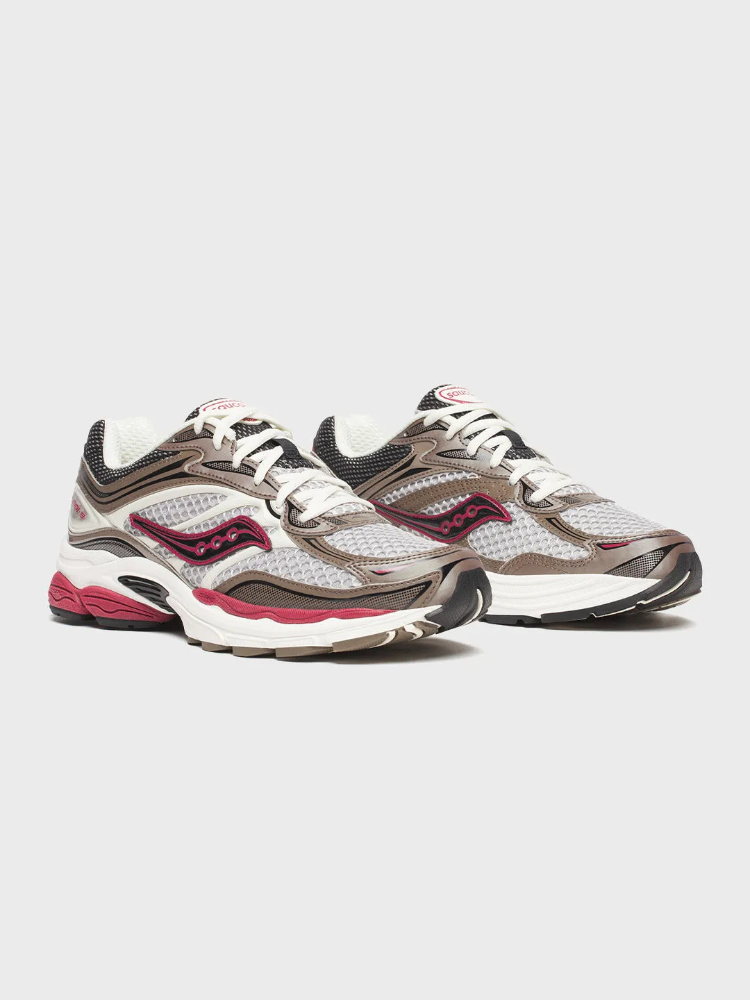 Saucony Progrid Omni 9 Sneakers | Brown/Red