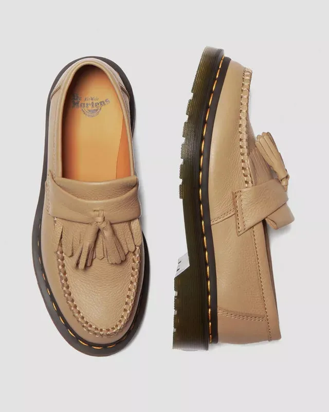 SIZE 3* Dr Martens Adrian Virginia Leather Loafers Savannah Tan