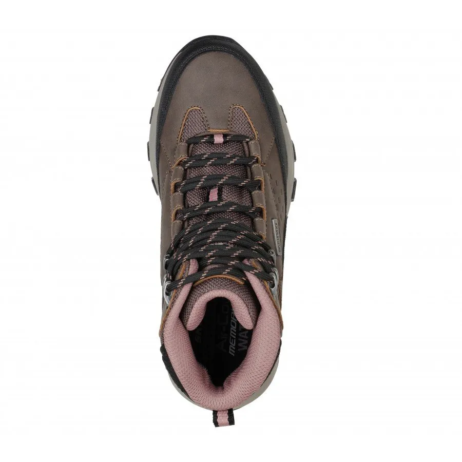 Skechers 158257 Selmen Wasserdichte Wanderstiefel für Damen in weiter Passform