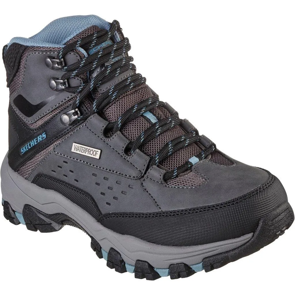 Skechers 158257 Selmen Wasserdichte Wanderstiefel für Damen in weiter Passform