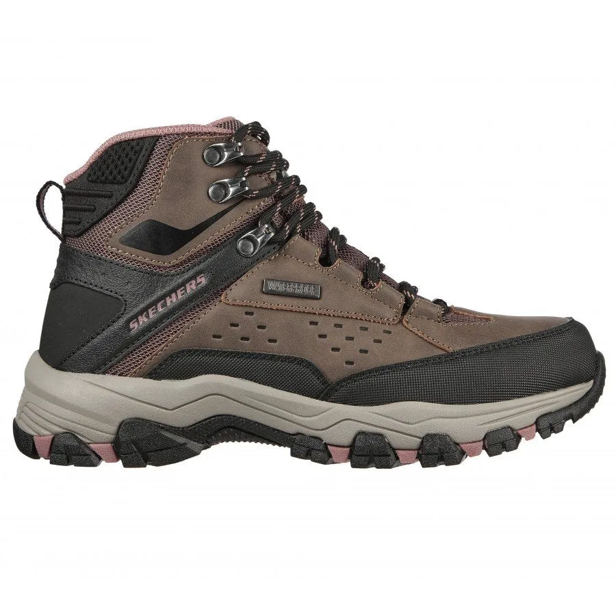 Skechers 158257 Selmen Wasserdichte Wanderstiefel für Damen in weiter Passform