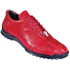 Sneaker de Piel Avestruz Pata