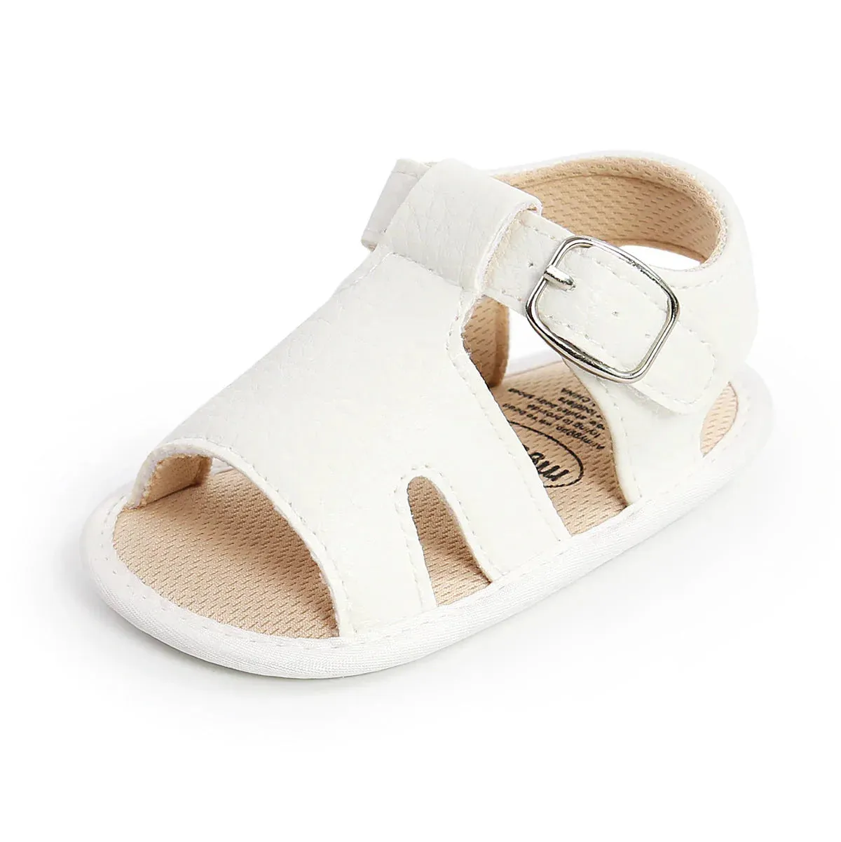 Soft Fit - Children's Sandals With Bows In White, Pink And Black