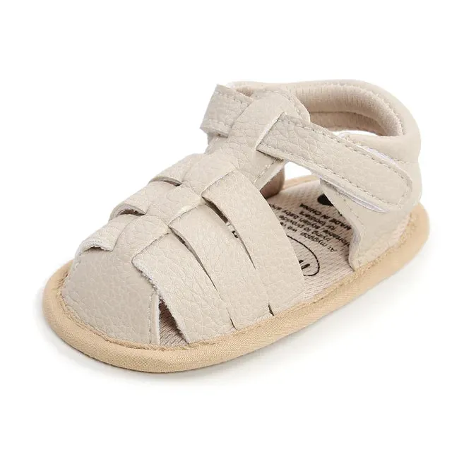 Soft Fit - Children's Sandals With Bows In White, Pink And Black