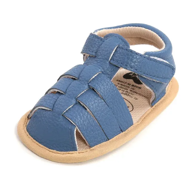 Soft Fit - Children's Sandals With Bows In White, Pink And Black