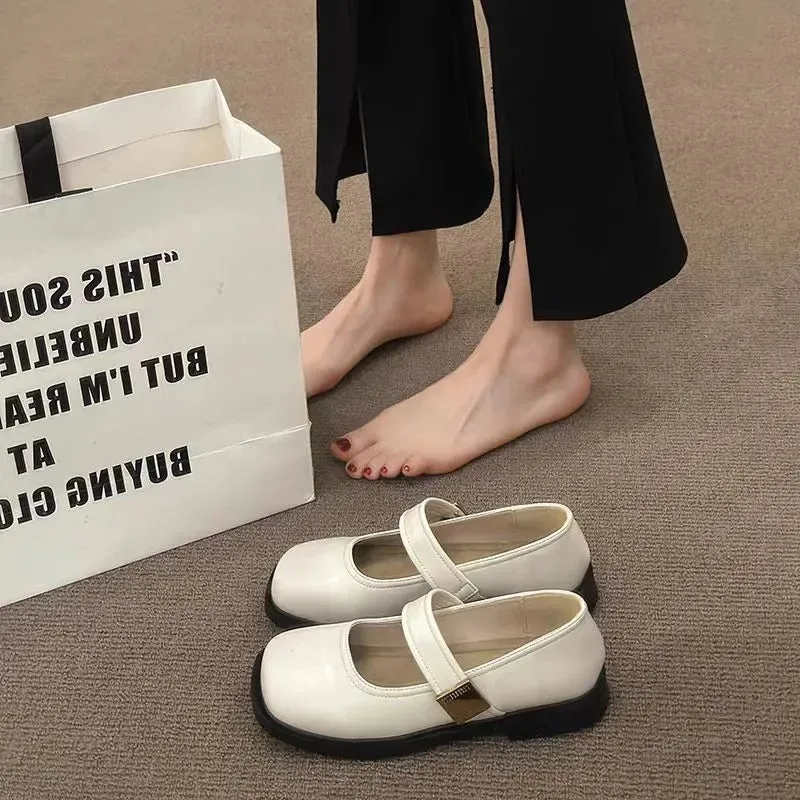 Square Toe Flats Loafers