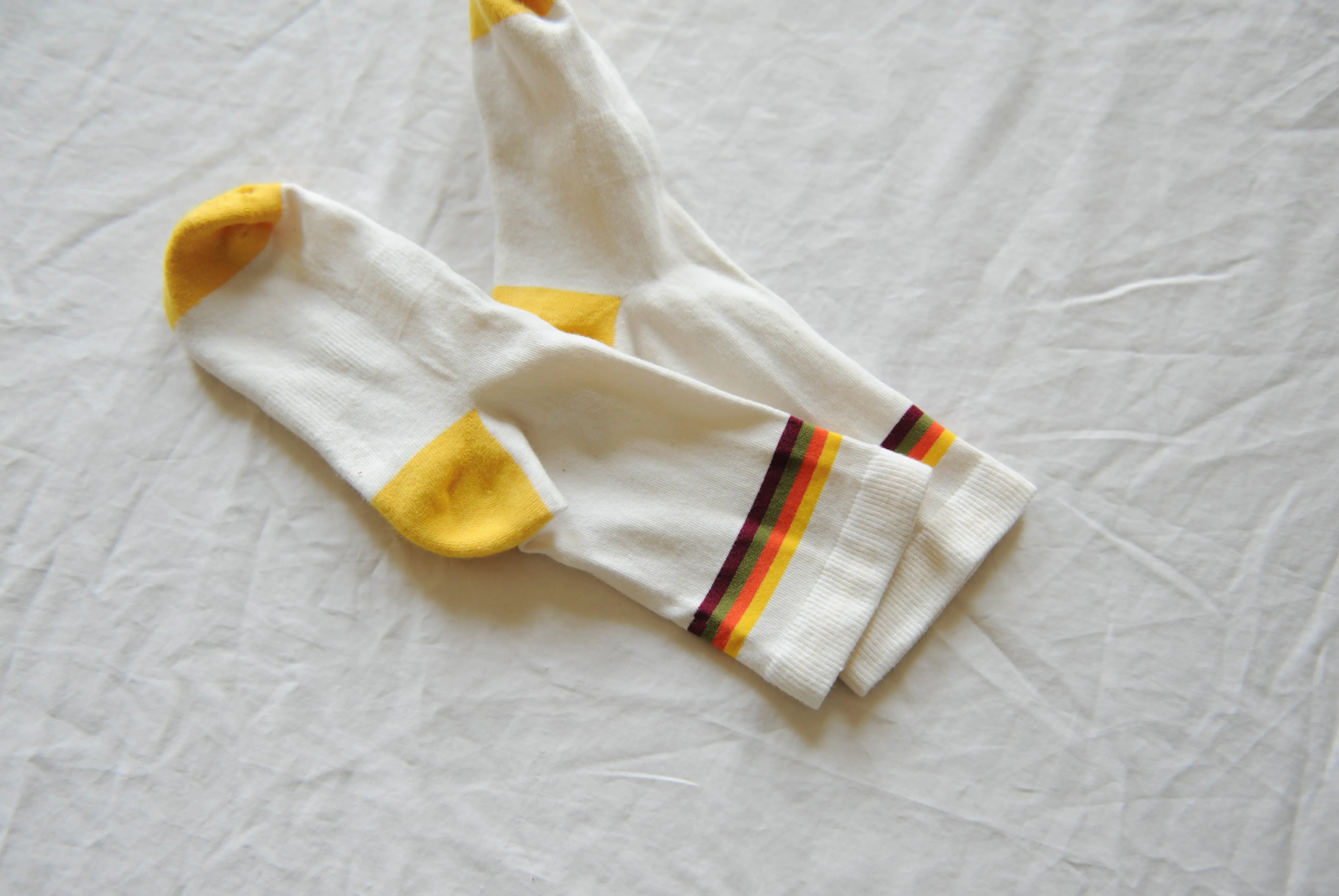 Sunset Retro Stripe Crew