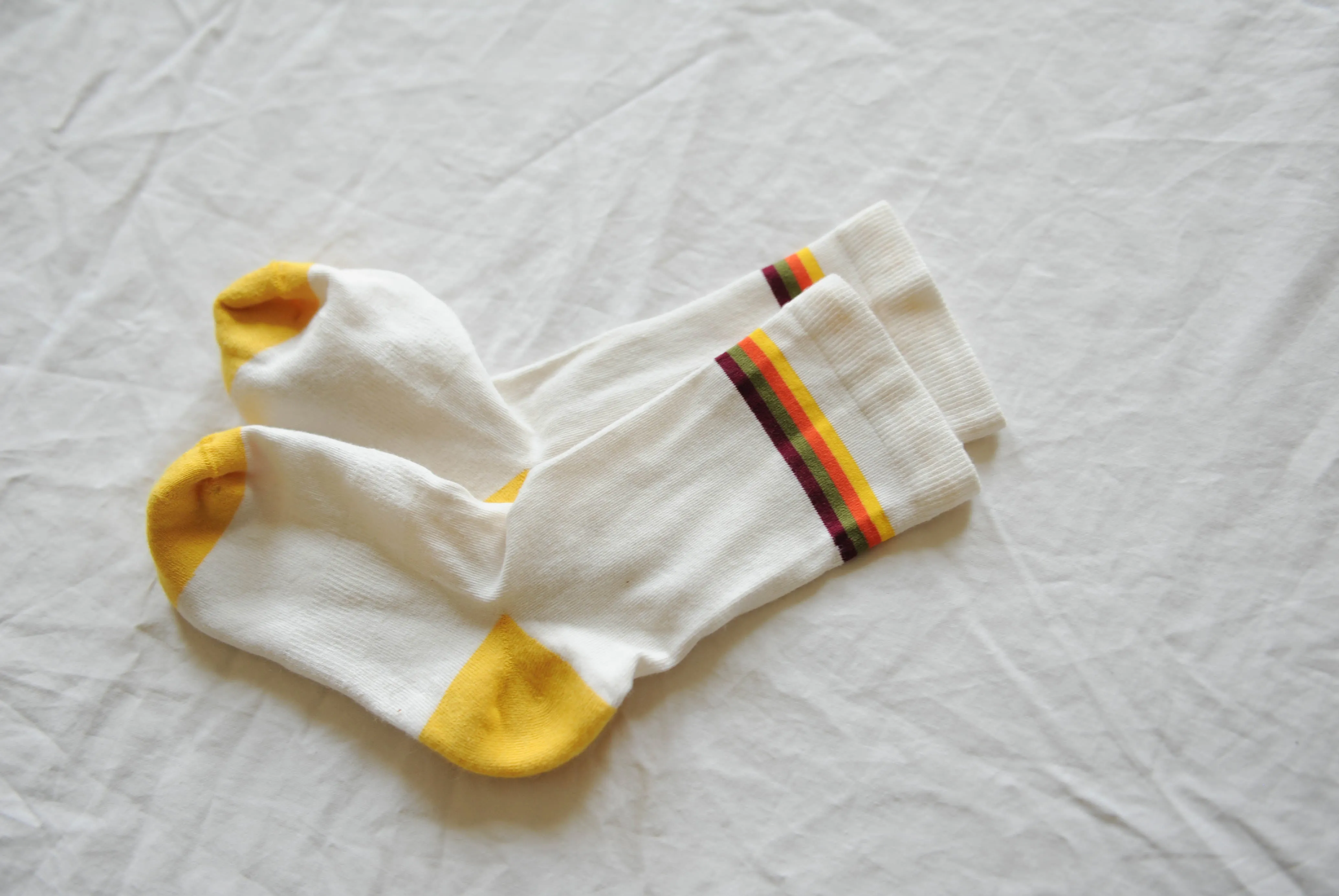 Sunset Retro Stripe Crew