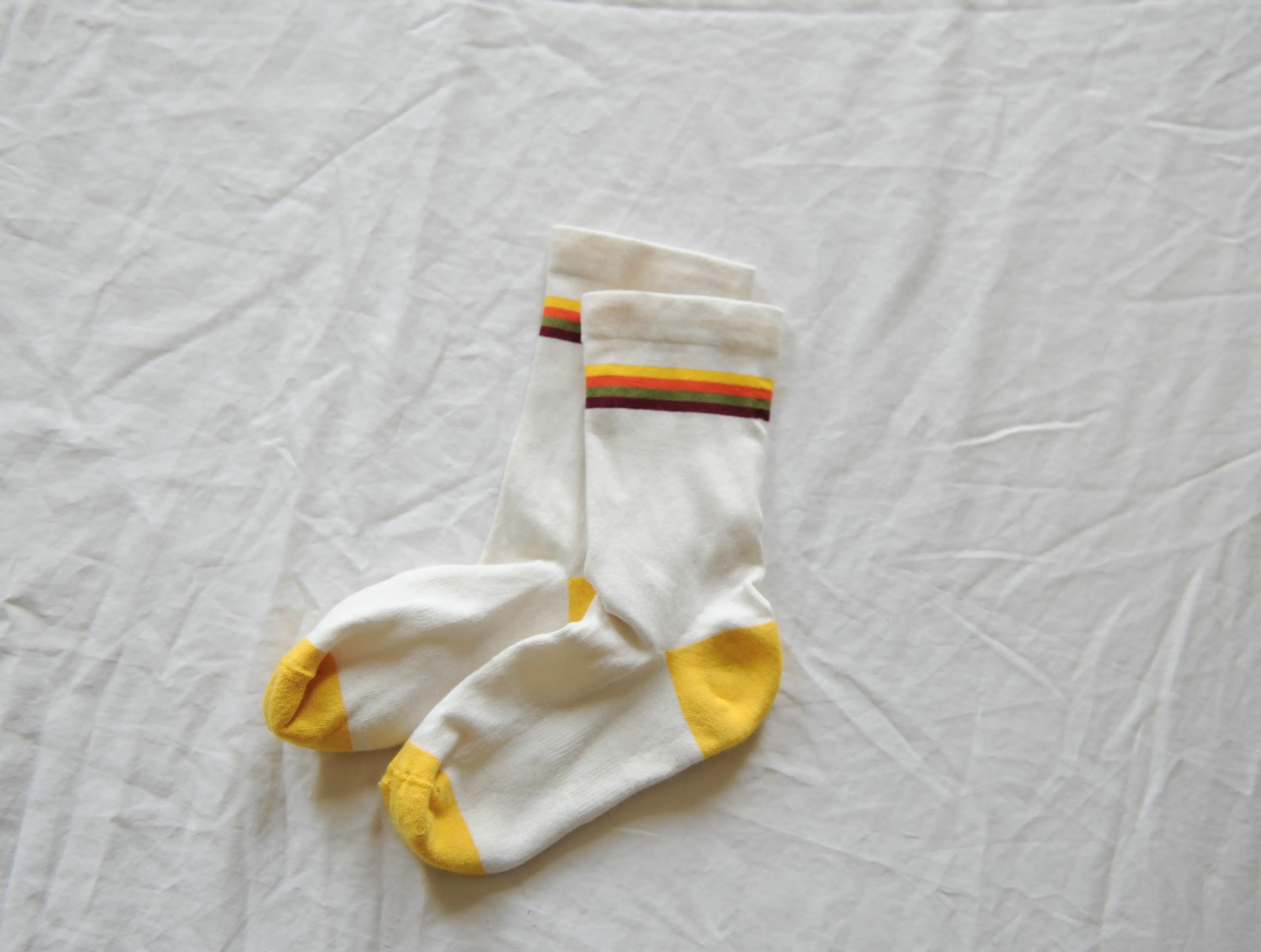 Sunset Retro Stripe Crew