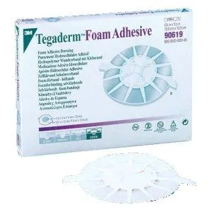 Tegaderm Adhesive Foam Dressing - HEEL - 14cm x 14cm (x5)