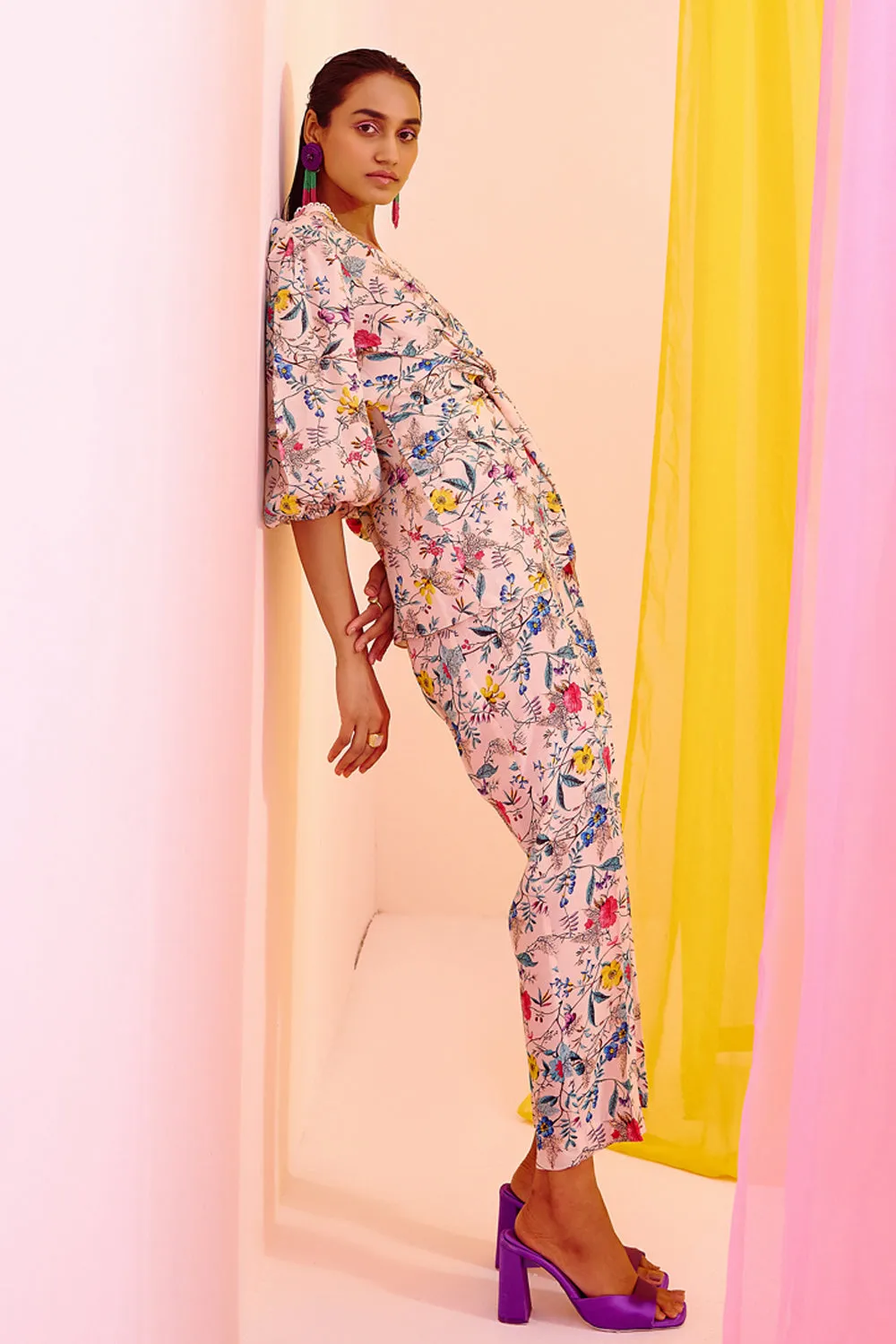 The Knotted Printed Co-Ord Set