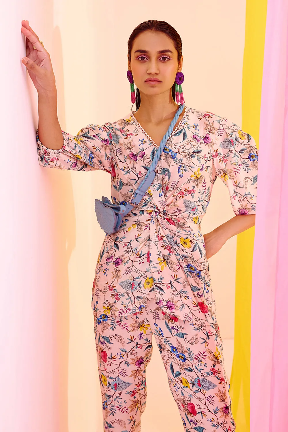 The Knotted Printed Co-Ord Set
