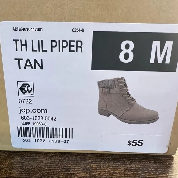 Thereabouts Toddler Girls Lil Piper Stacked Heel Hiking Boot NWT various sizes